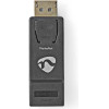 Nedis Adapter Displayport - HDMI/ Displayport Zastrcka - Hdmi zasuvka/ cerny/ Blistr - (CCGB37915BK)