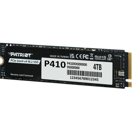 Patriot P410 4TB Ssd / Interni / M.2 Pcie Gen4 x4 Nvme / 2280 - (P410P4TBM28H)