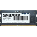 Patriot Signature Line 8GB DDR5 5600MT/s / SO-Dimm / CL46 / 1,1V - (PSD58G560041S)