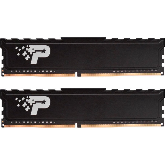 Patriot Signature Premium Line 32GB DDR4 2666MT/s / Dimm / CL19 / 1,2V / Heat Shield / Kit 2x 16GB - (PSP432G2666KH1)