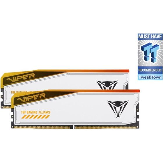 Patriot Viper Elite 5 Tuf Gaming Rgb Hs 48GB DDR5 6600MT/s / Dimm / CL34 / 1,4V / Kit 2x 24GB - (PVER548G66C34KT)
