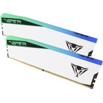 Patriot Viper Elite 5 White Rgb 96GB DDR5 6000MT/s / Dimm / CL42 / Kit 2x 48GB - (PVER596G60C42KW)
