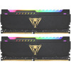 Patriot Viper Steel Rgb 16GB DDR4 3200MT/s / Dimm / CL16 / 1,35V / Heatshield / Kit 2x 8GB - (PVSR416G320C6K)