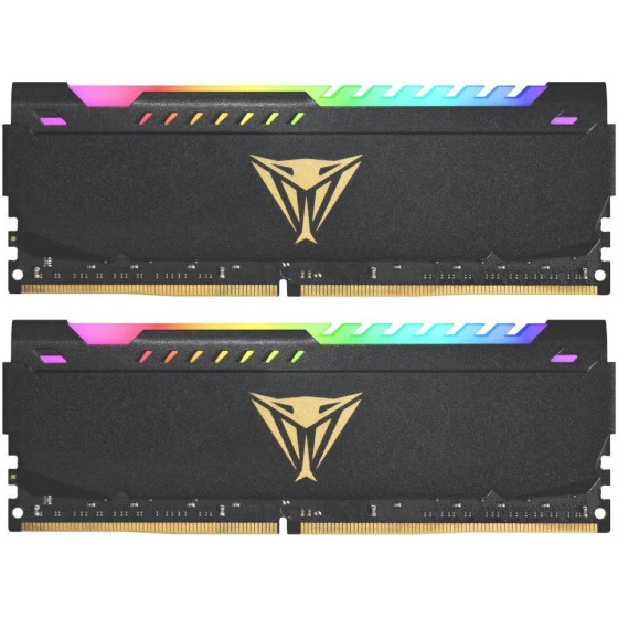Patriot Viper Steel Rgb 32GB DDR4 3200MT/s / Dimm / CL16 / 1,35V / Heatshield / Kit 2x 16GB - (PVSR432G320C6K)