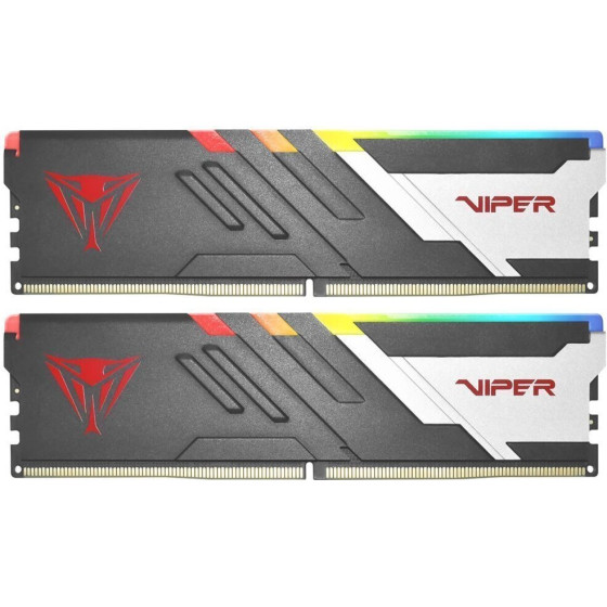 Patriot Viper Venom Rgb 48GB DDR5 6000MT/s / Dimm / CL32 / 1,35V / Kit 2x 24GB - (PVVR548G600C30K)