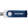 Patriot Xporter X550 128GB / Usb Typ-A + Usb Typ-C / Usb 3.2 Gen 1 / bilo-Modra - (PS128GX550AAD)