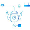 TP-Link 3MPx, Outdoor Ip camera, IR30m, WiFi, Microsd Card - (TC65)