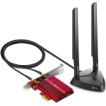 TP-Link Axe 5400 Network Card, Wifi 6E, Bluetooth 5.2, 574MBps 2.4GHz/ 2402MBps 5GHz/ 2402 6GHz, PCI-e - (Archer TXE75E)