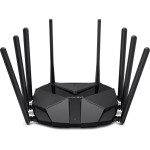 TP-Link Mercusys AX6000 Wifi router, Dualni AP/router, 3x GLAN, 1x 2,5GWAN/Glan 1148 Mbps 2,4/ 4804 Mbps 5GHz - (MR90X)