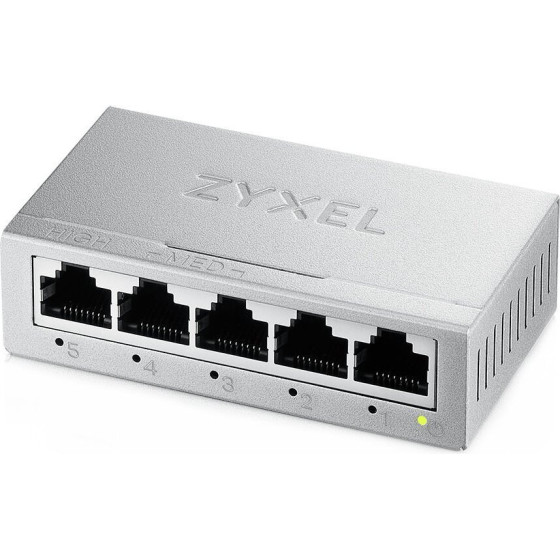 Zyxel GS-105B V5 5-Port Mini Desktop Gigabit Ethernet Switch - (GS-105BV5-EU0101F)