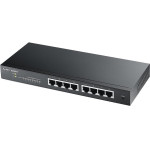 Zyxel GS1900-8 v2, 8 Port Gbe L2 Smart switch, desktop, Fanless - (GS1900-8-EU0102F)