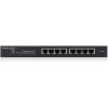 Zyxel GS1900-8 v2, 8 Port Gbe L2 Smart switch, desktop, Fanless - (GS1900-8-EU0102F)