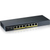 Zyxel GS1900-8HP v3, 8-Port Gbe L2 Poe Smart Switch, 802.3at, desktop, fanless, 70 Watt - (GS1900-8HP-EU0103F)