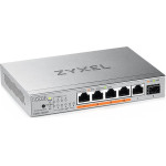 Zyxel XMG-105HP 5 Ports 2,5G + 1 SFP+, 4 Ports 70W Total PoE++ Desktop Multigig Unmanaged Switch - (XMG-105HP-EU0101F)