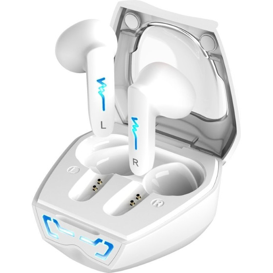 Genius Wireless Headset Tws HS-M920BT/ white/ LED/ Bluetooth 5.0/ USB-C Charging - (31710024400)