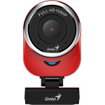 Genius Webcam Qcam 6000/ red/ Full Hd 1080P/ USB2.0/ Microphone - (32200002408)