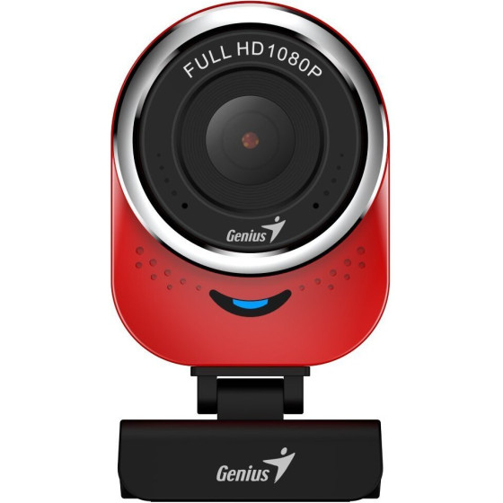 Genius Webcam Qcam 6000/ red/ Full Hd 1080P/ USB2.0/ Microphone - (32200002408)