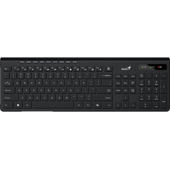 Genius Slimstar 7230/ wireless/ Copilot/ USB/ black/ CZ+Sk Layout - (31310021411)