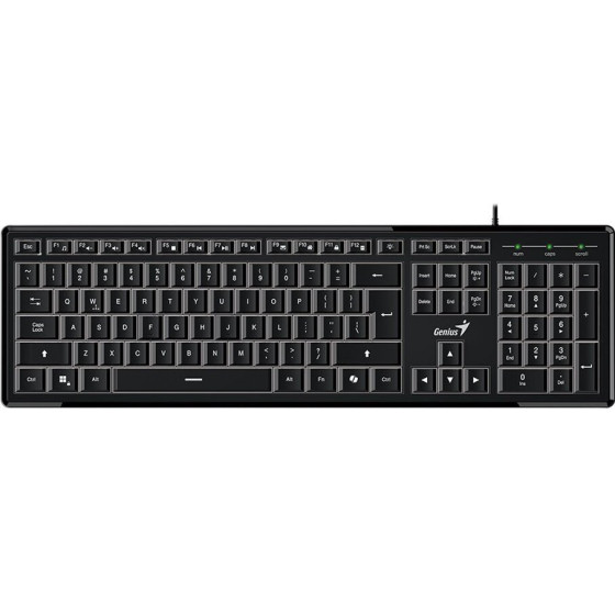 Genius Slimstar 820/ wired/ backlight/ Copilot/ USB/ CZ+Sk Layout - (31310055403)