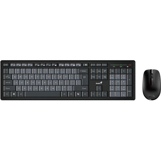 Genius Smart KM-8200 Dual Color/ Wireless set/ Copilot/ USB/ blackgrey/ CZ+Sk Layout - (31340003430)