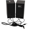 Genius Speakers SP-HF180 Noble Black/ 2.0/ 6W/ wooden/ Colour Black - (31730029401)
