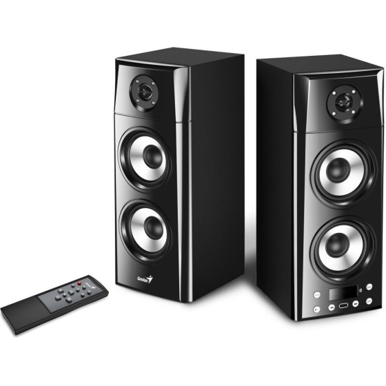 Genius Speakers SP-HF2800 BT/ 60W/ 2.0/ wooden/ Bluetooth/ USB/ Remote Control - (31730022400)