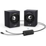 Genius Speakers SP-HF38�BT/ 2.0/ Bluetooth 5.0/ 4W/ wooden/ Colour Black - (31730046400)
