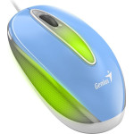 Genius DX-Mini Baby Blue/ wired/ 1000 dpi/ USB/ Rgb Led - (31010025406)