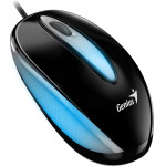 Genius DX-Mini Black/ wired/ 1000 dpi/ USB/ Rgb Led - (31010025404)