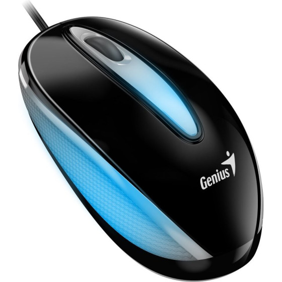 Genius DX-Mini Black/ wired/ 1000 dpi/ USB/ Rgb Led - (31010025404)