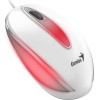 Genius DX-Mini Pure White/ wired/ 1000 dpi/ USB/ Rgb Led - (31010025405)