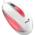 Genius DX-Mini Pure White/ wired/ 1000 dpi/ USB/ Rgb Led - (31010025405)