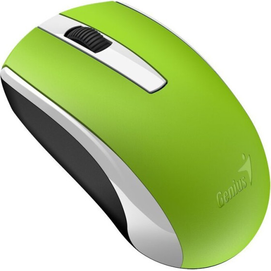 Genius ECO-8100/ 1600 dpi/ rechargeable/ wireless/ Green - (31030010414)