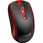 Genius ECO-8150 Red/ 1200 dpi/ wireless/ rechargeable/ Copilot/ 4bUttons - (31030045401)