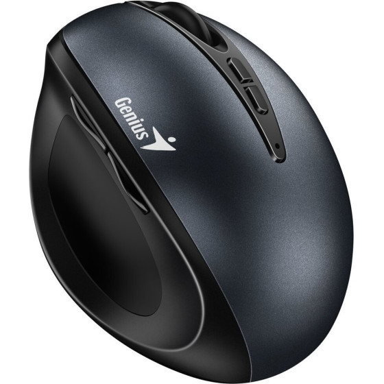 Genius Ergo 8300S Iron Grey/ vertical/ 1600 dpi/ wireless/ 7buttons/ Silent - (31030037401)