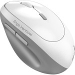 Genius Ergo 8350S White Grey/ vertical/ 2400 dpi/ Wireless 2,4GHz+Bt 5.3/ 6 buttons/ Copilot/ Silenr - (31030041401)