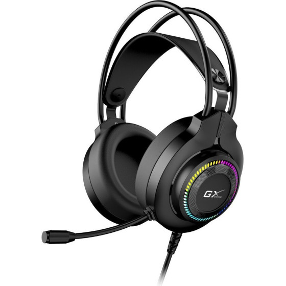Genius Gx Gaming Headset - HS-GX580U/ USB/ Rgb LED/ Volume Control - (31710028400)