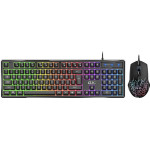 Genius Gx Gaming Scorpion KM-GX3/ Wired Set keyboard+mouse/ RGB/ Copilot/ USB/ black/ CZ+Sk Layout - (31330011403)