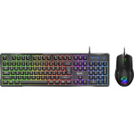 Genius Gx Gaming Scorpion KM-GX6/ Wired Set keyboard+mouse/ RGB/ Copilot/ USB/ black/ CZ+Sk Layout - (31330010403)
