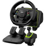 Genius Gx Gaming Wheel Speedmaster X2/ wired/ USB/ 1080� rotation/ vibration/ pedals/ Gear shifter/ For PC,XboX,N And Ps - (31620002400)