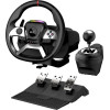 Genius Gx Gaming Wheel Speedmaster X5 FF/wired/ USB-C/1080� rotation/ vibration/pedals/Gear shift/ PC,PS4,Xbox One - (31620004400)