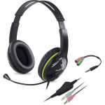 Genius Headset HS-400A, 2x 3,5 jack, Single Jack Adapter - (31710031400)