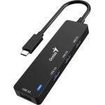 Genius Hub UH-400/ USB-C To 4x USB3.0/ Black - (31240002400)