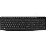 Genius KB-117S/ wired/ silent/ Copilot/ USB/ black/ CZ+Sk Layout - (31300017403)