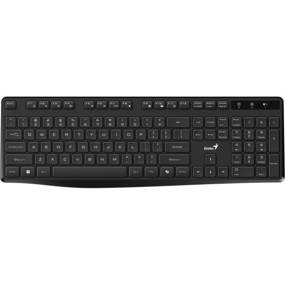 Genius KB-7200/ wireless/ Copilot/ USB/ black/ CZ+Sk Layout - (31320002409)