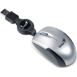Genius Micro Traveler V2/ dratova/ 1200 dpi/ USB/ Stribrna - (31010125106)