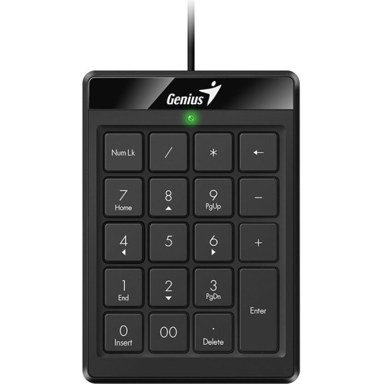 Genius Numpad 110/ wired/ USB/ Slim design/ Black - (31300016400)