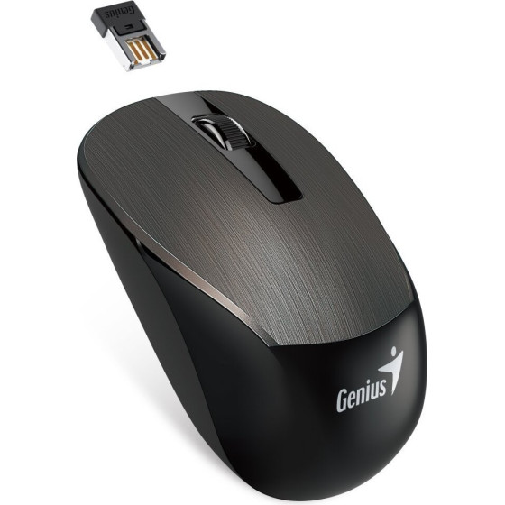 Genius NX-7015/ 1600 dpi/ Blue-Eye senzor/ wireless/ Chocolate - (31030019401)