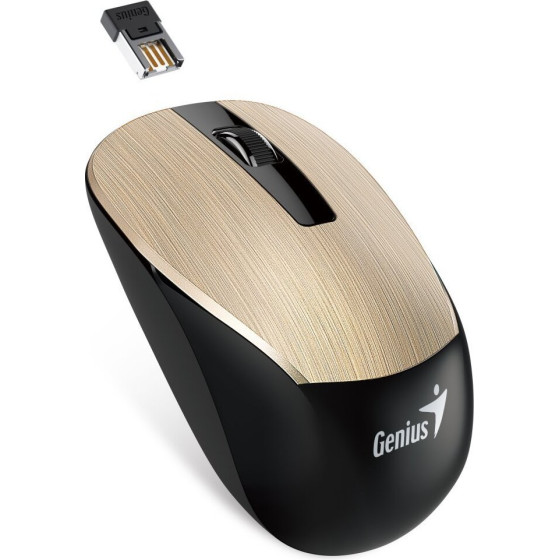 Genius NX-7015/ 1600 dpi/ Blue-Eye senzor/ wireless/ Gold - (31030019402)