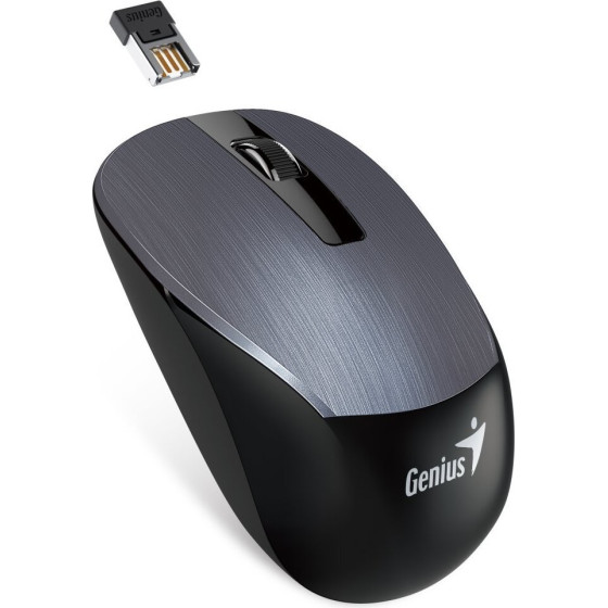 Genius NX-7015/ 1600 dpi/ Blue-Eye senzor/ wireless/ Iron Gray - (31030019400)